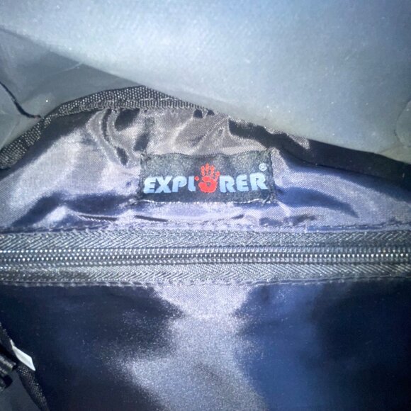 Explorer Unisex Black Nylon Multiple Compartments & Straps Tactical Backpack - Picture 5 of 13